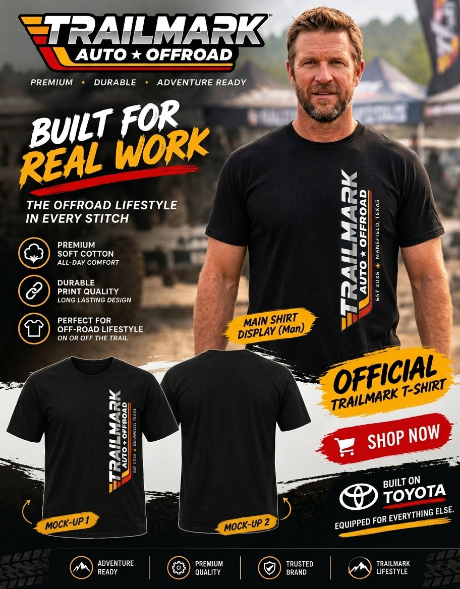 Trailmark Auto & Offroad t-shirt 1