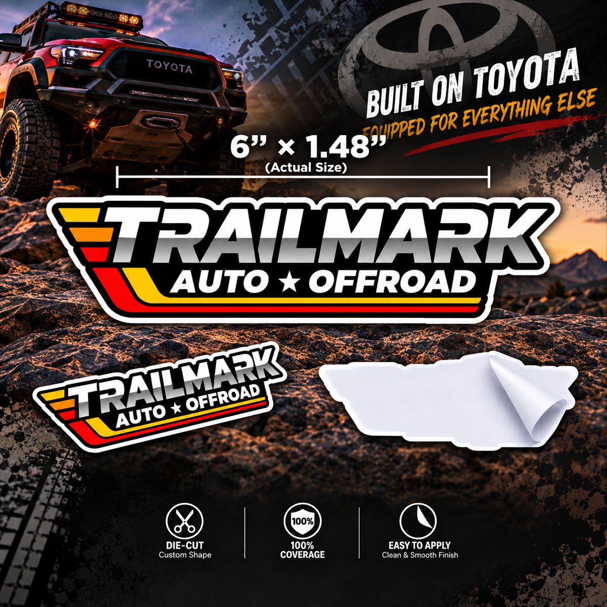 Trailmark Auto & Offroad sticker 19