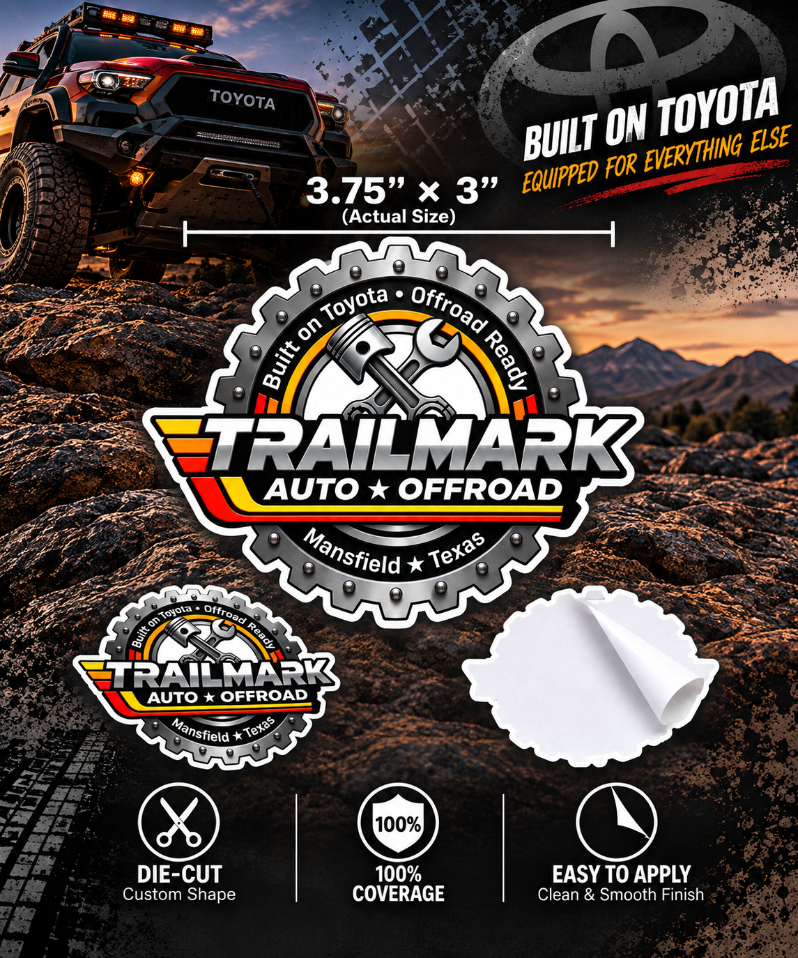 Trailmark Auto & Offroad sticker 18