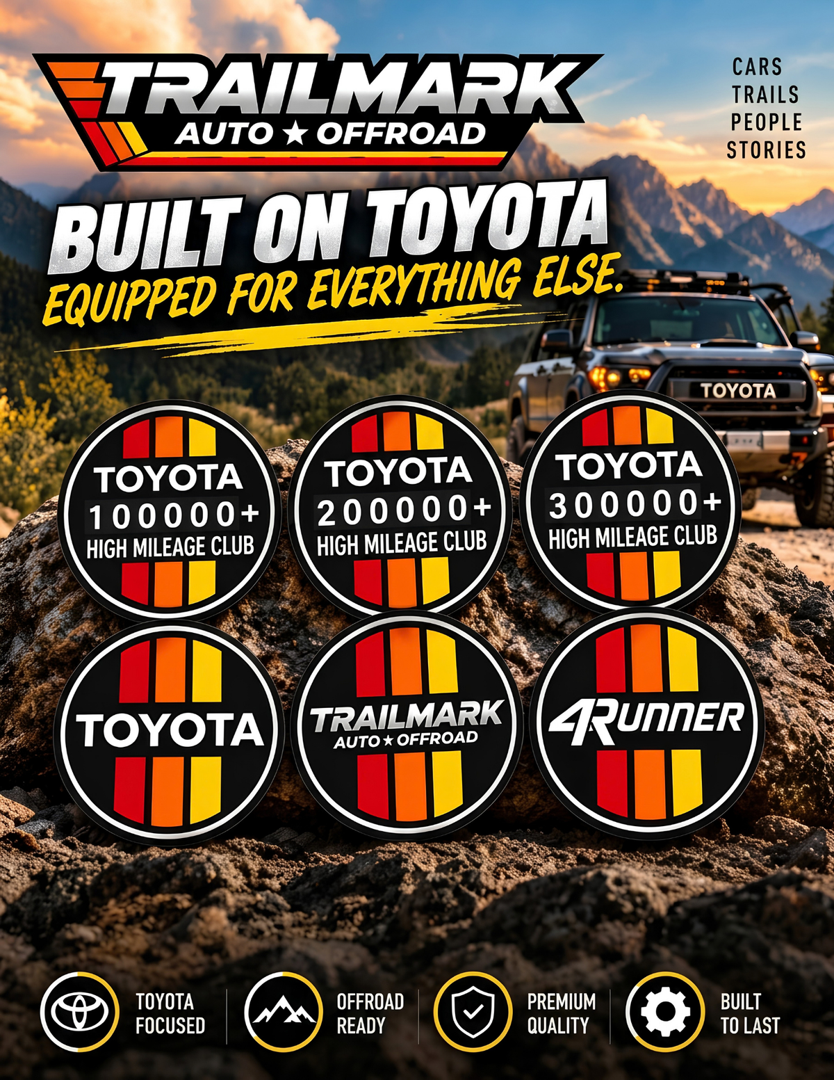 Trailmark Auto & Offroad sticker 14