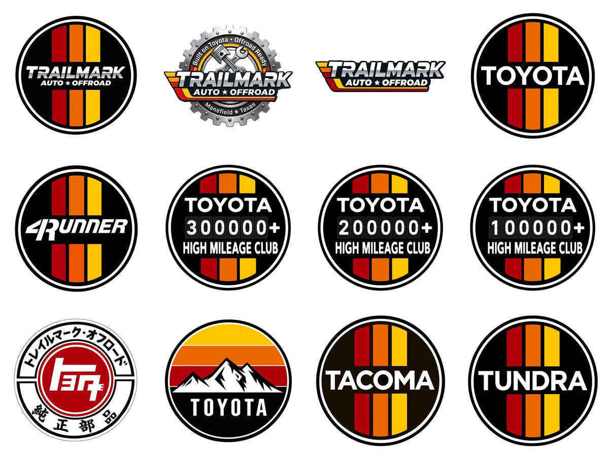 Trailmark sticker: collection