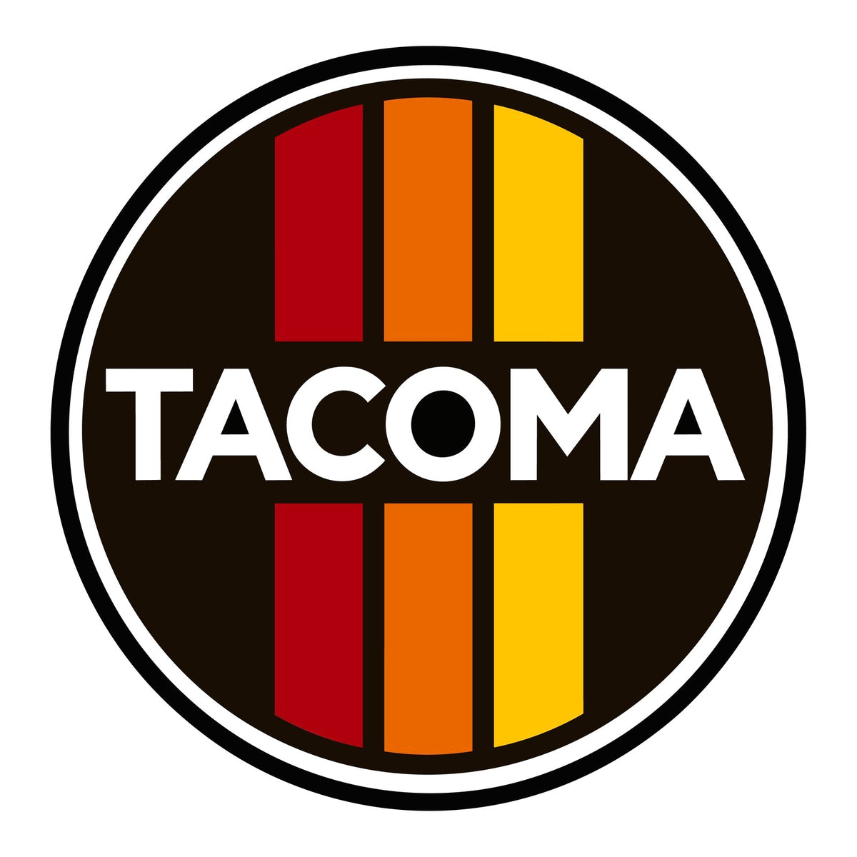 Trailmark sticker: tacoma