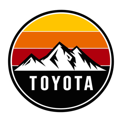 Trailmark sticker: Toyota Vintage