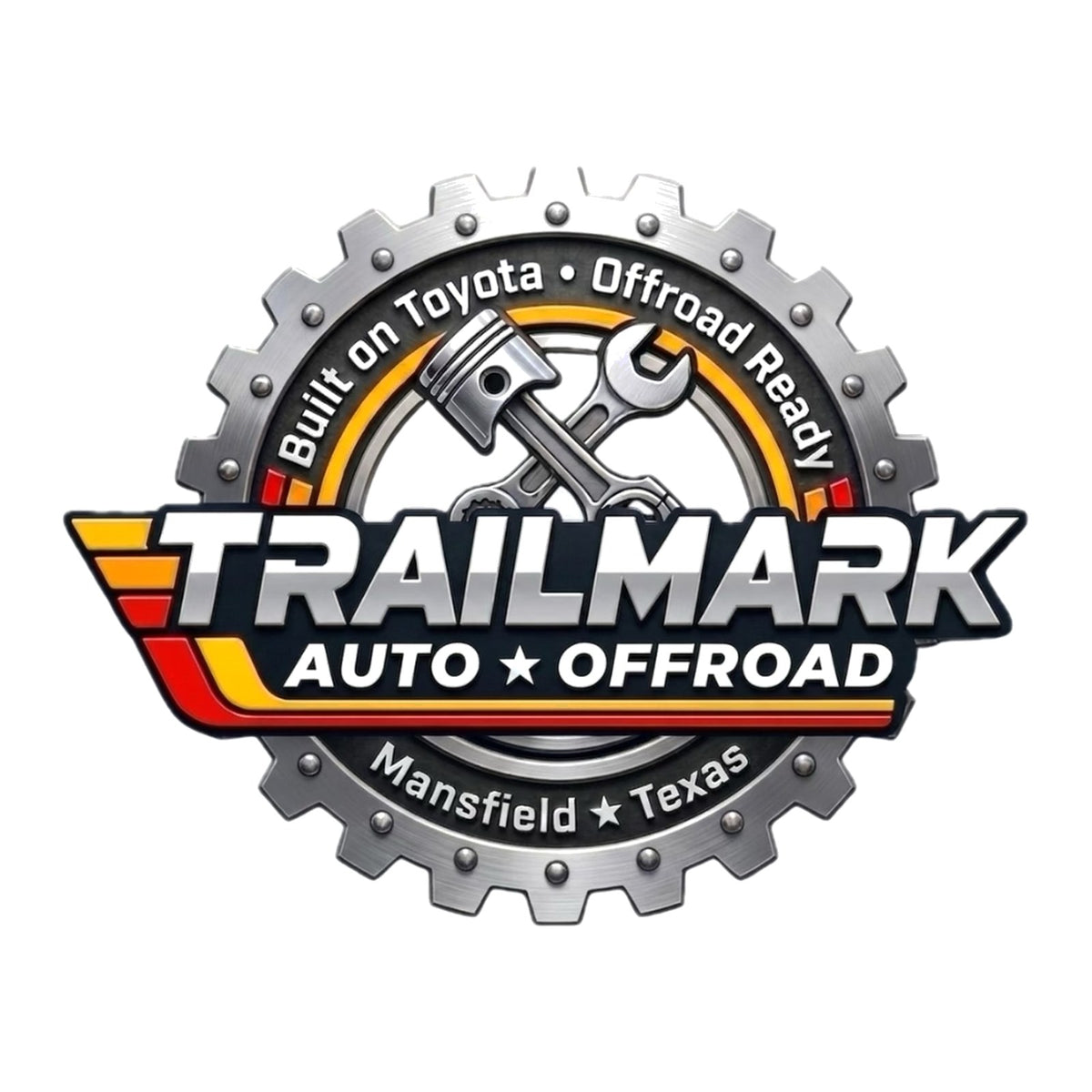 Trailmark sticker: trailmark round logo